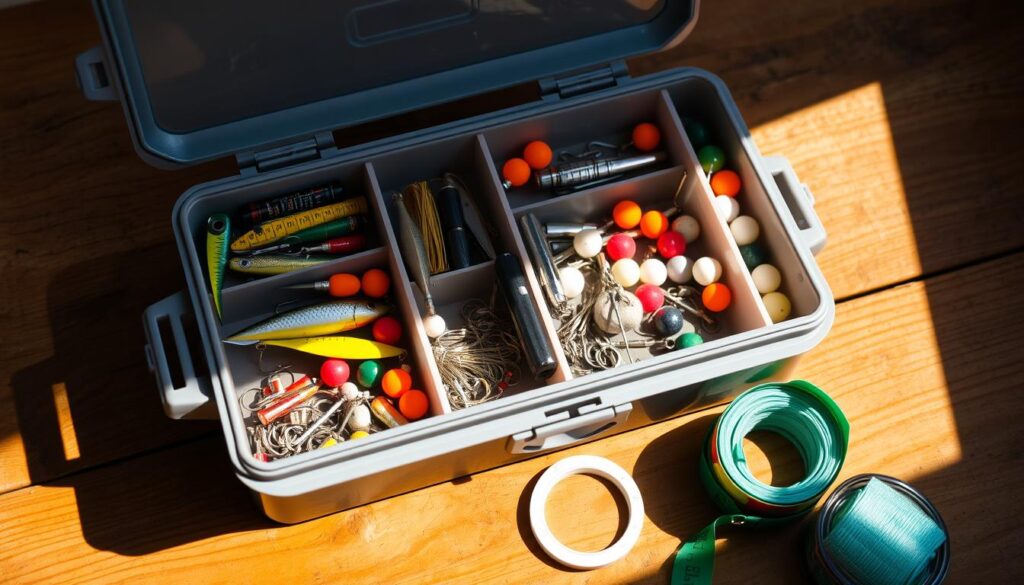 Tackle box organization