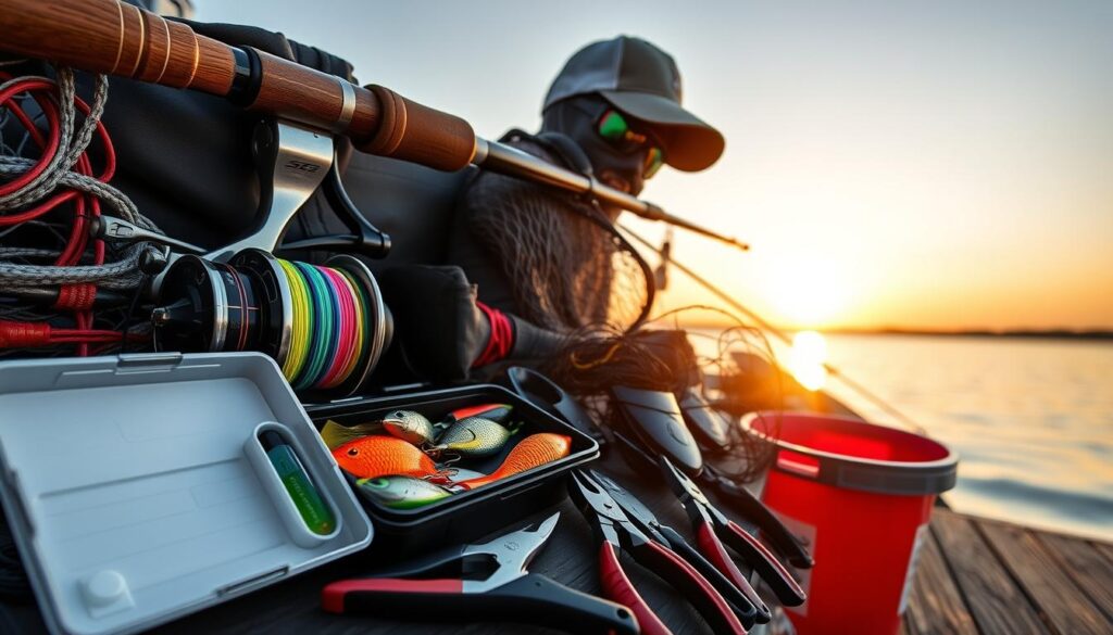 bass fishing gear