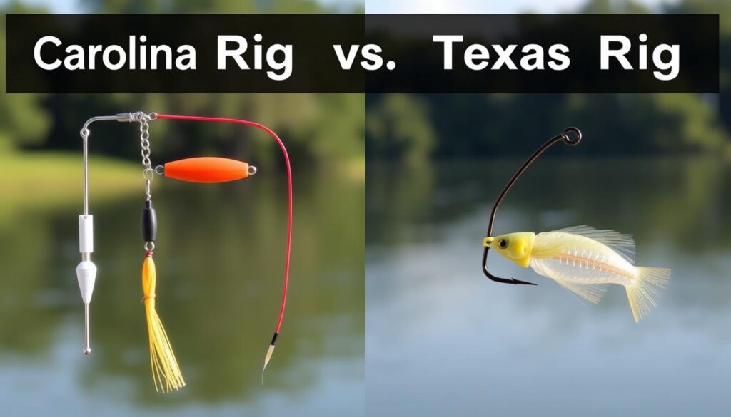 carolina rig vs texas rig